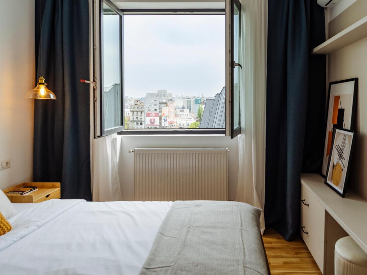 Sunny 2Br Flat - Top Location - Amazing Balcony Bucarest Extérieur photo