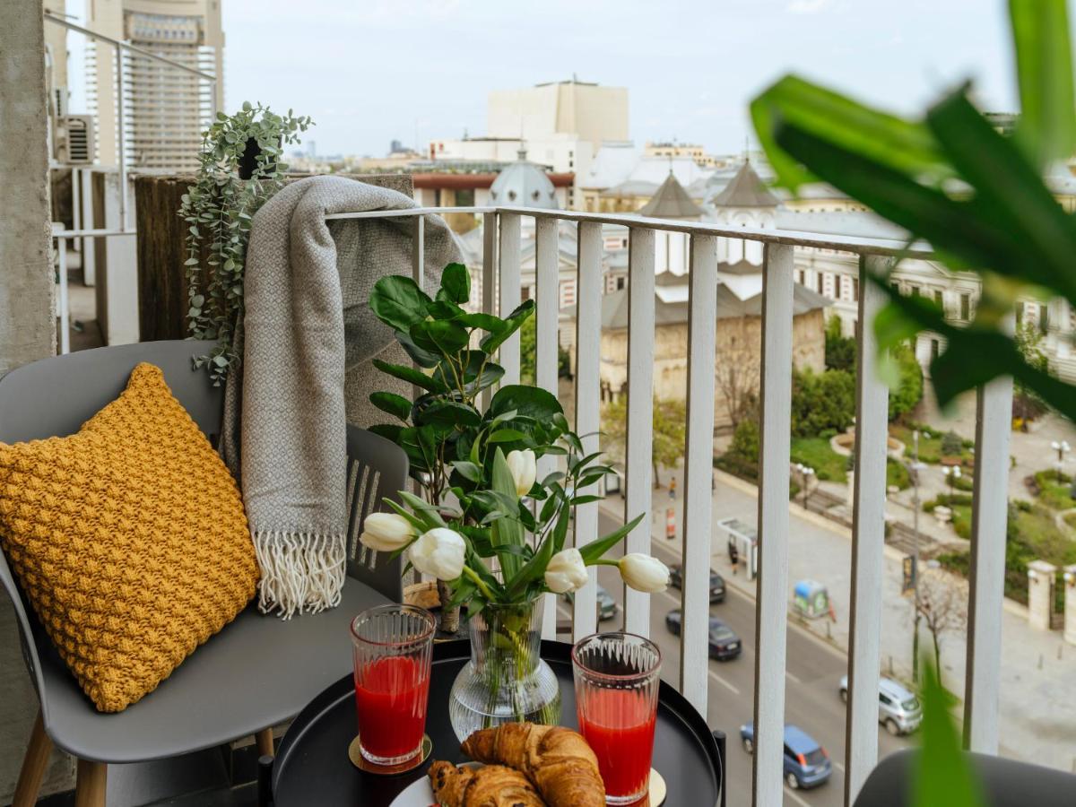 Sunny 2Br Flat - Top Location - Amazing Balcony Bucarest Extérieur photo