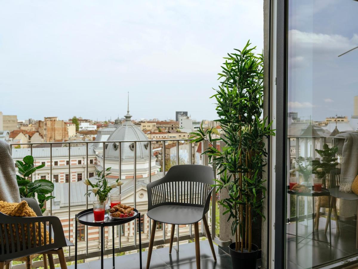 Sunny 2Br Flat - Top Location - Amazing Balcony Bucarest Extérieur photo