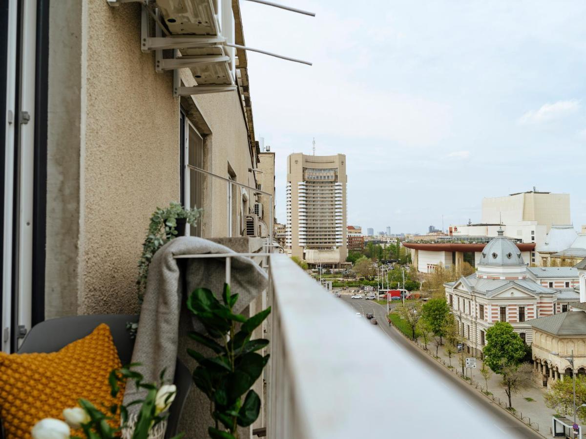 Sunny 2Br Flat - Top Location - Amazing Balcony Bucarest Extérieur photo